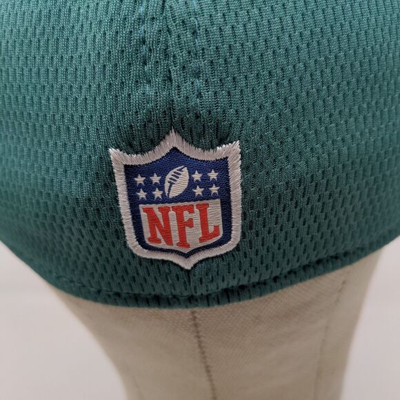 New Era Men's Fitted Hat Green Blue Size S/M Embroidered Philadelphia Eagles - Picture 9 of 12